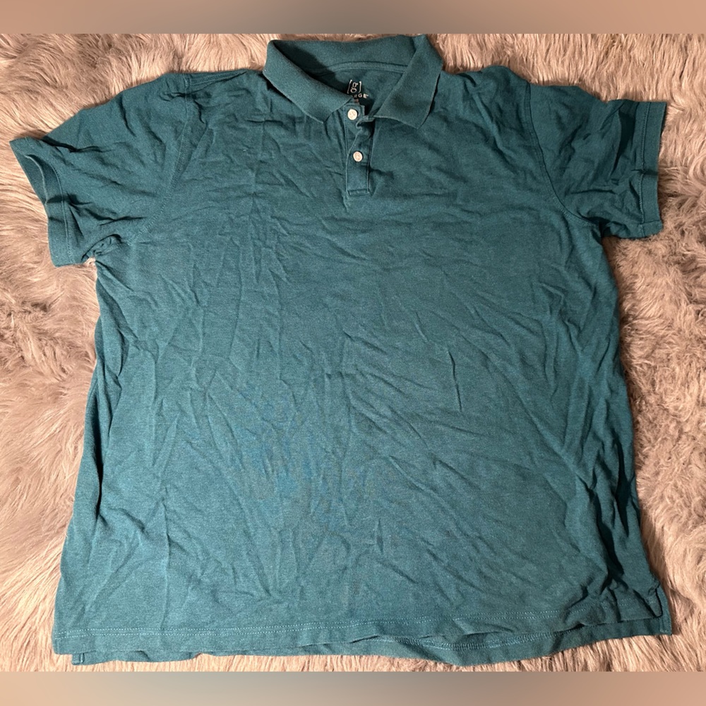 George Teal Collared Shirt